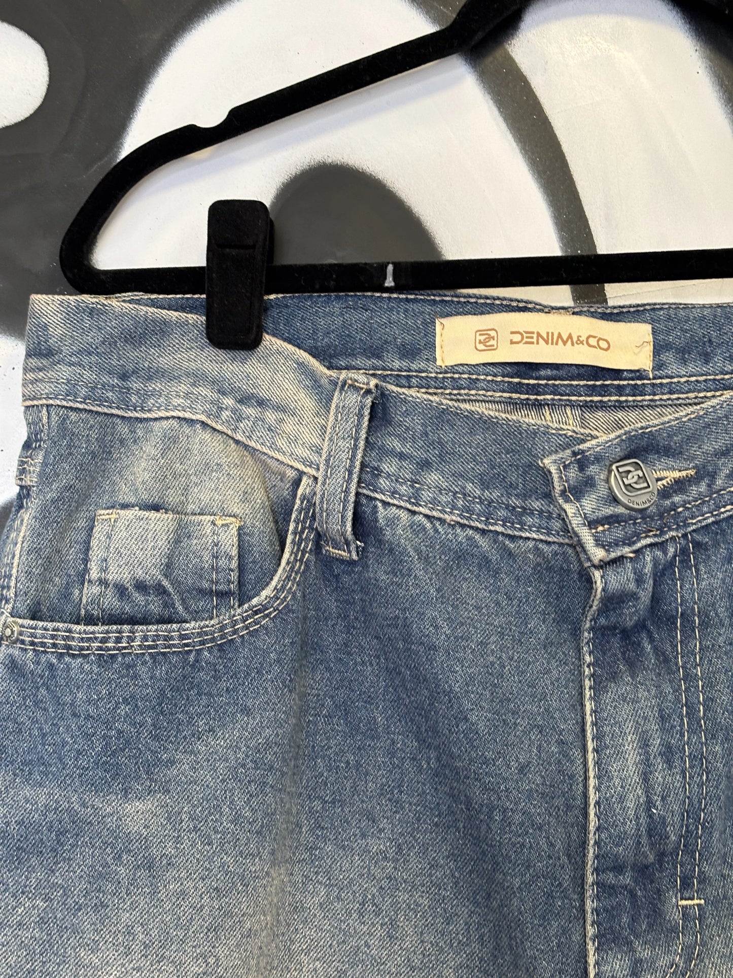 Bermuda Baggy Denim & Co. Tradicional