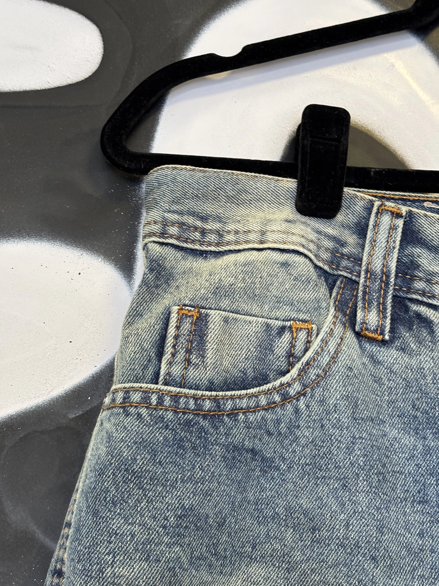 Bermuda Baggy Denim & Co. Ciano
