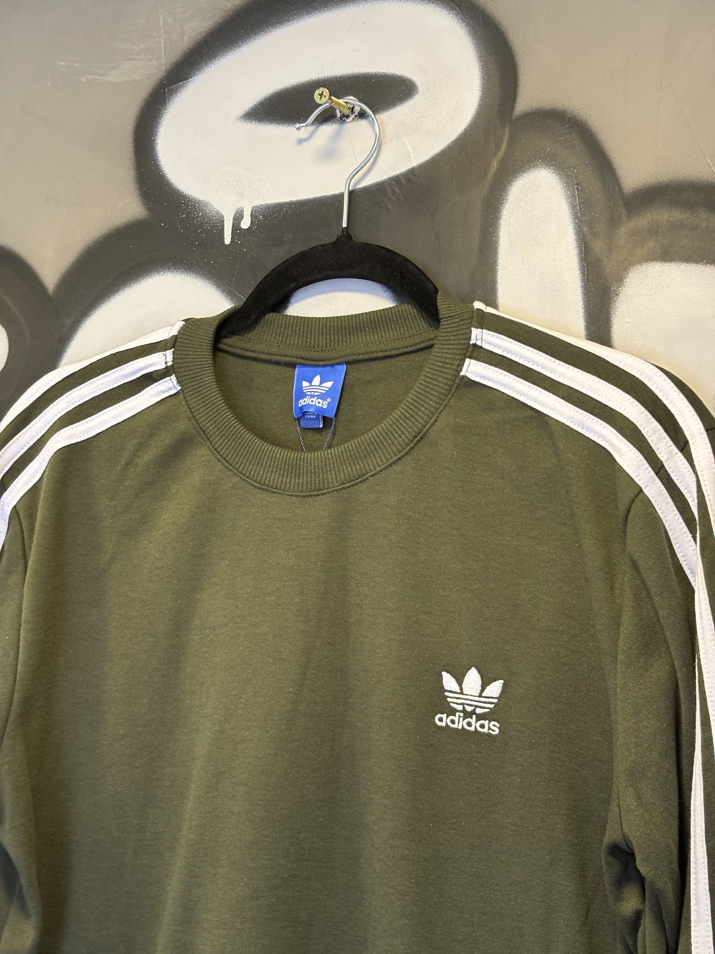 Camisa Manga Longa Adidas Originals - Verde Militar