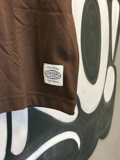 Camisa CHRONIC Recortada - Marrom