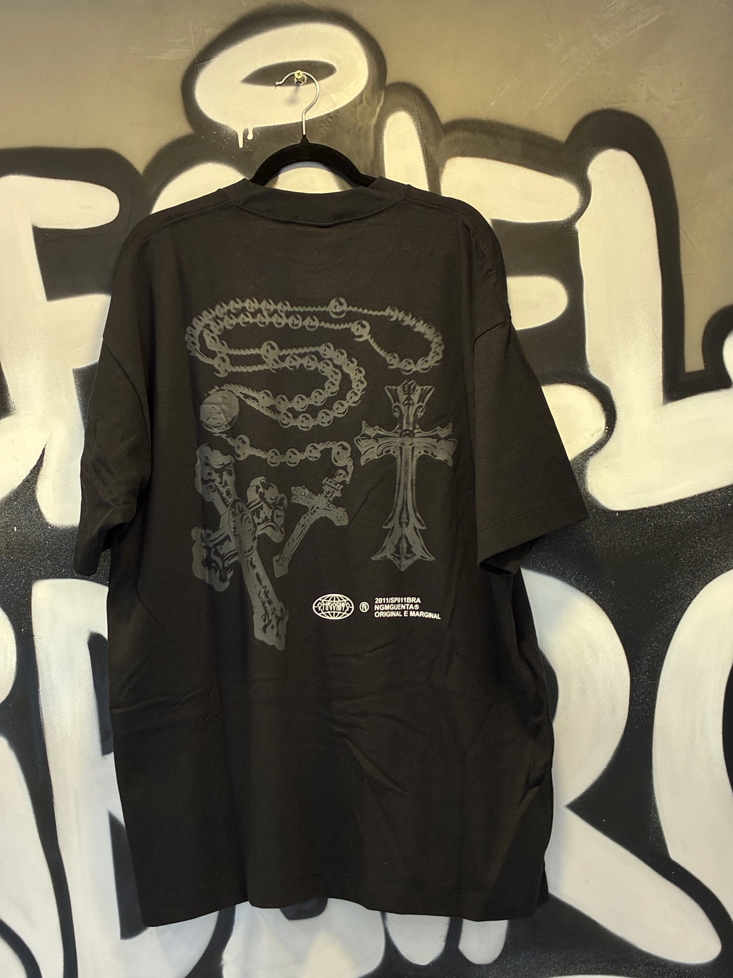 Camisa CHRONIC Abençoado - Preta