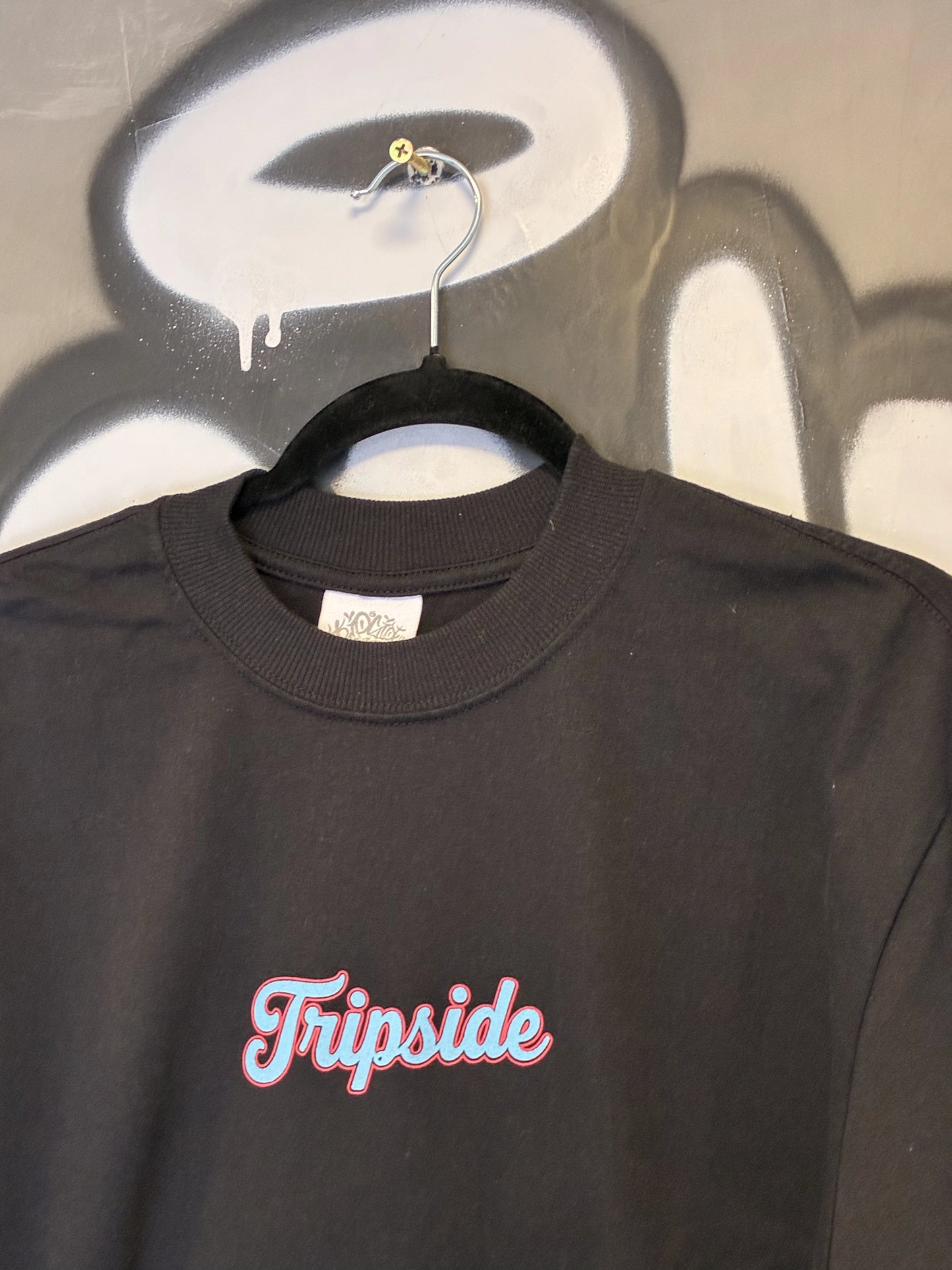 Camisa Trip Side Anjos - Preta