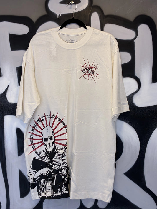 Camisa Trip Side Soldier - Off White