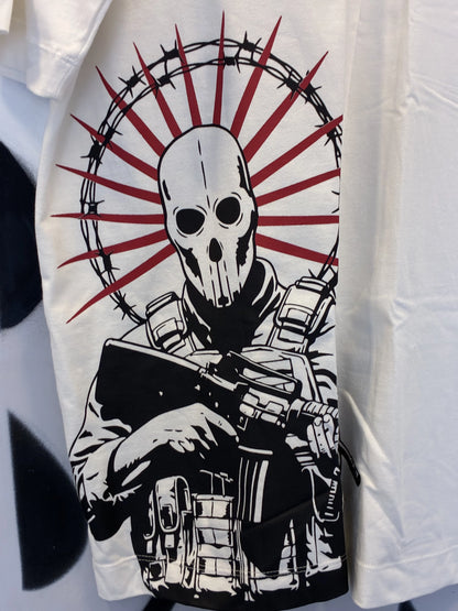 Camisa Trip Side Soldier - Off White