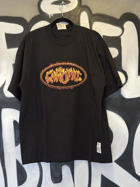Camisa CHRONIC Big Fire - Preta