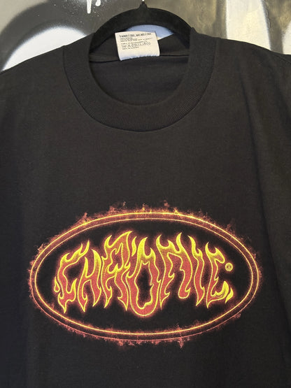Camisa CHRONIC Big Fire - Preta