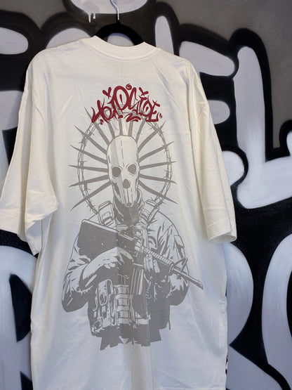 Camisa Trip Side Soldier - Off White