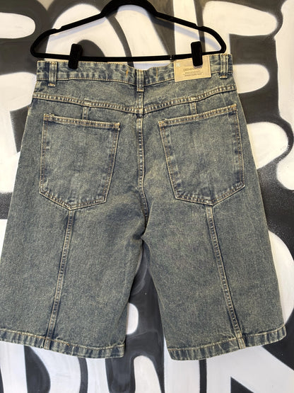 Bermuda Denim & Co. Baggy Jeans Cross