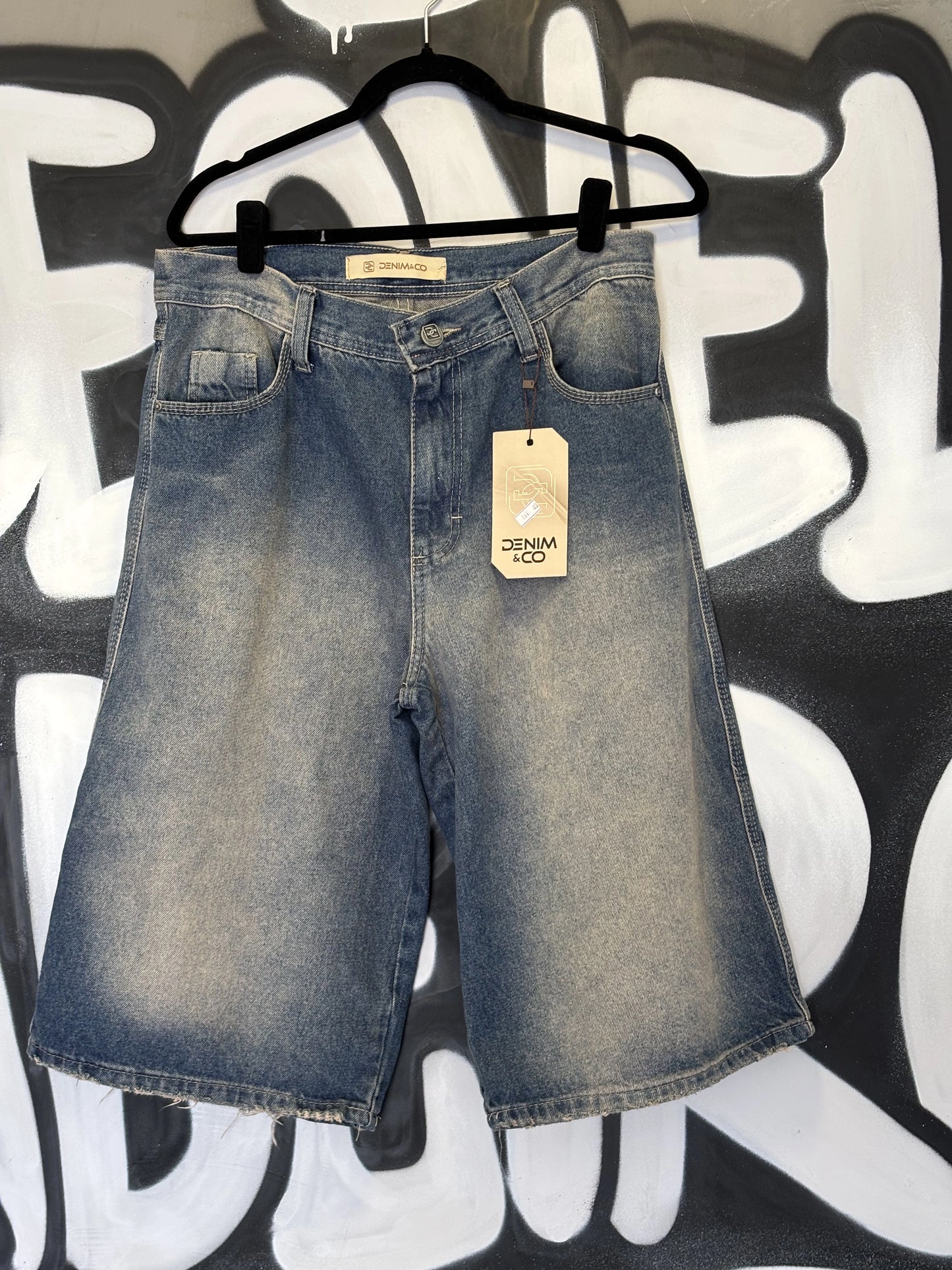 Bermuda Baggy Denim & Co. Tradicional