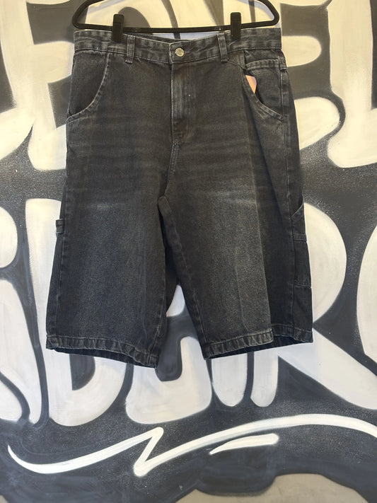 Bermuda Baggy Denim & Co. Preta Estonada