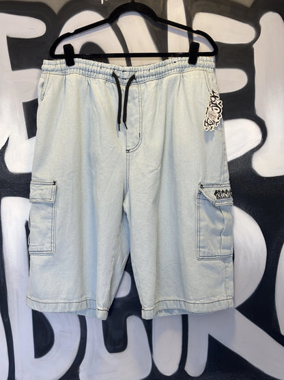 Jorts Trip Side Cargo Jeans Claro
