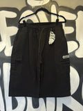Jorts Cargo Trip Side Black