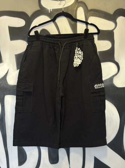 Jorts Cargo Trip Side Black