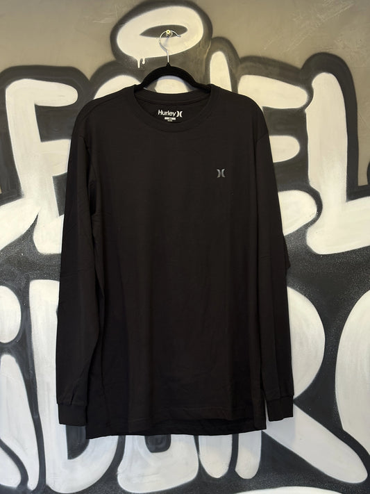 Camisa Manga Longa Hurley Basic - Preta