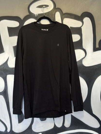 Camisa Manga Longa Hurley Basic - Preta