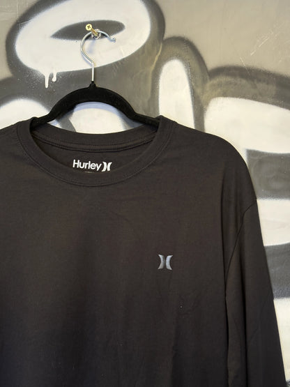 Camisa Manga Longa Hurley Basic - Preta
