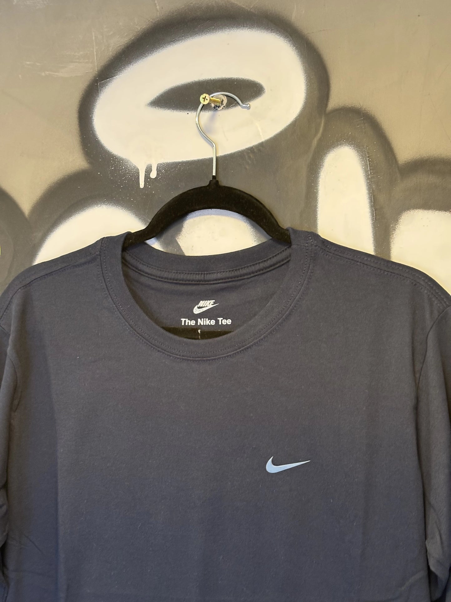 Camisa Manga Longa Nike Basic - Azul Marinho