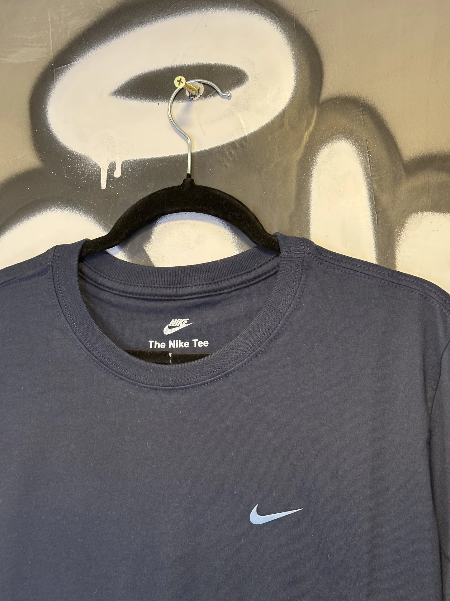 Camisa Manga Longa Nike Basic - Azul Marinho