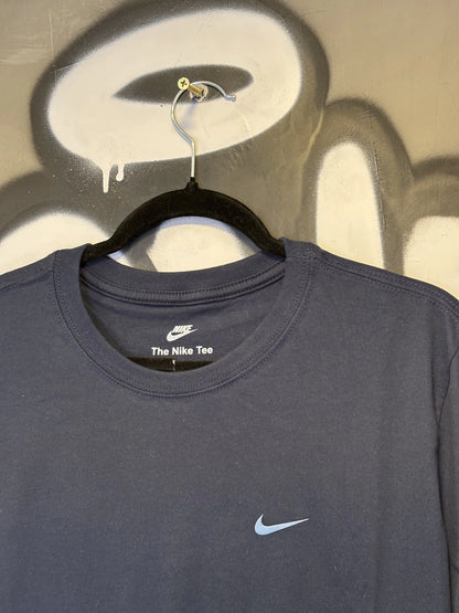 Camisa Manga Longa Nike Basic - Azul Marinho