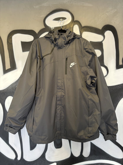 Corta Vento Nike Club Peluciado - Cinza