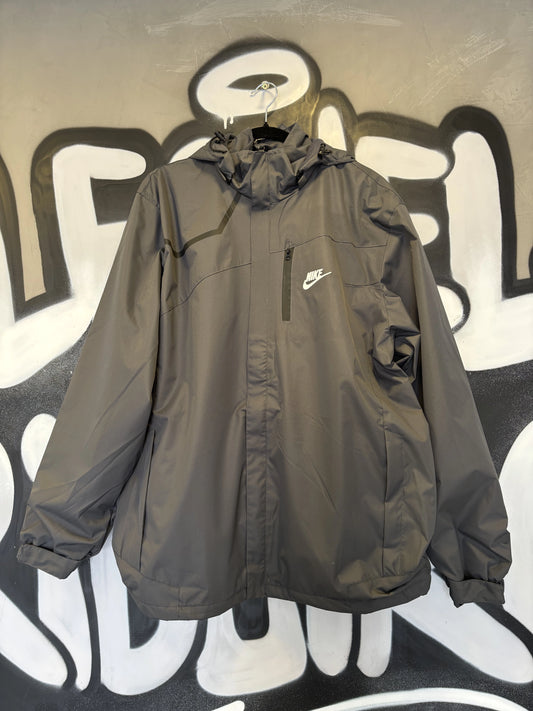 Corta Vento Nike Club Peluciado - Cinza