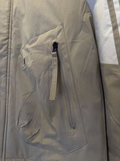 Corta Vento Adidas - Bege e Branco