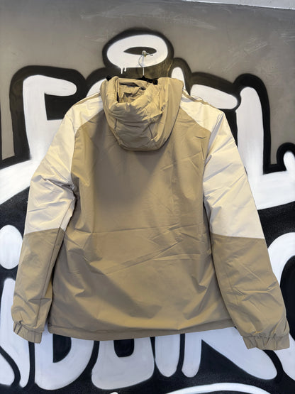 Corta Vento Adidas - Bege e Branco
